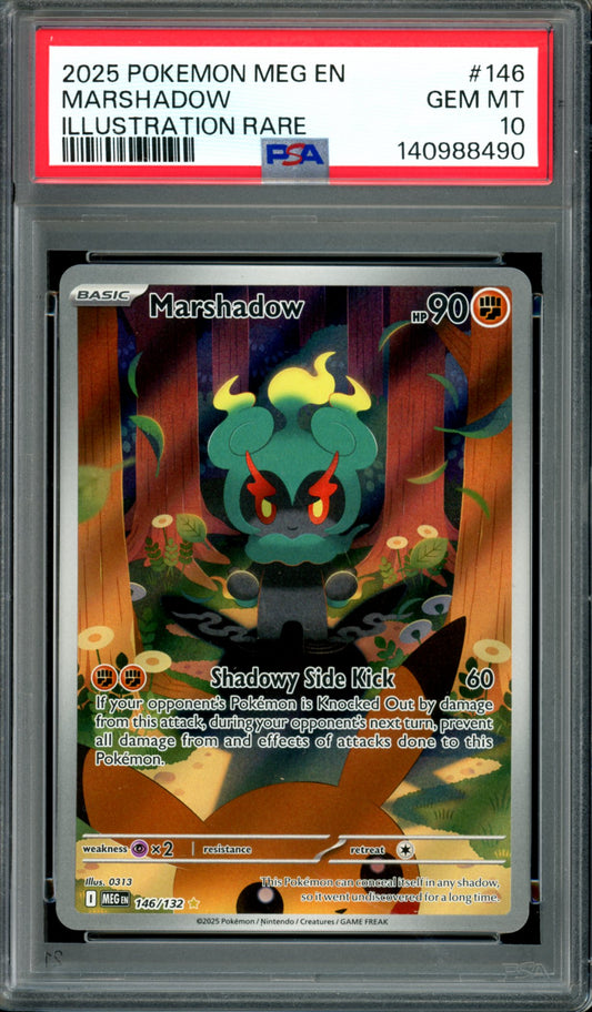 PSA 10 Marshadow (146/132) [Mega Evolution)