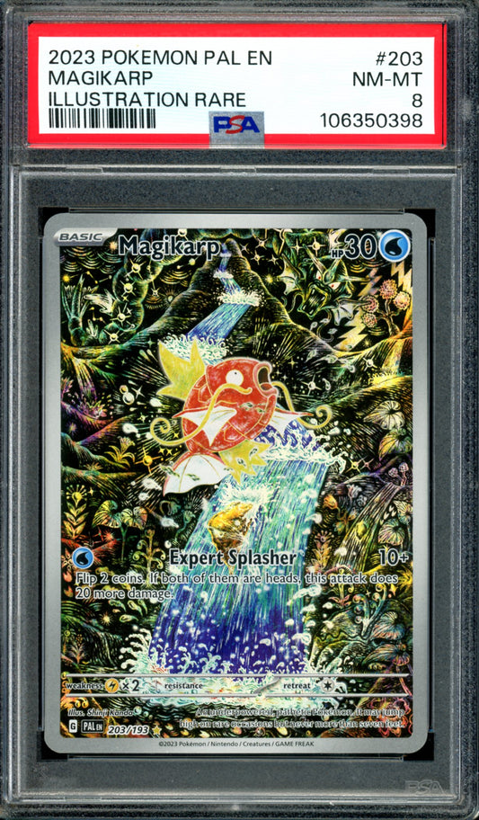 PSA 8 Magikarp (203/193) [Paldea Evolved]
