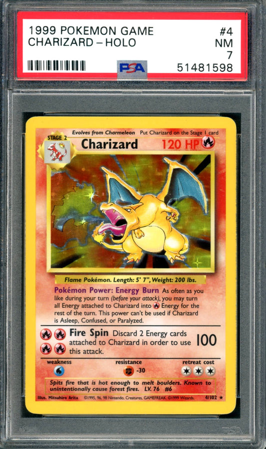 PSA 7 Charizard (4/102) [Base Set]