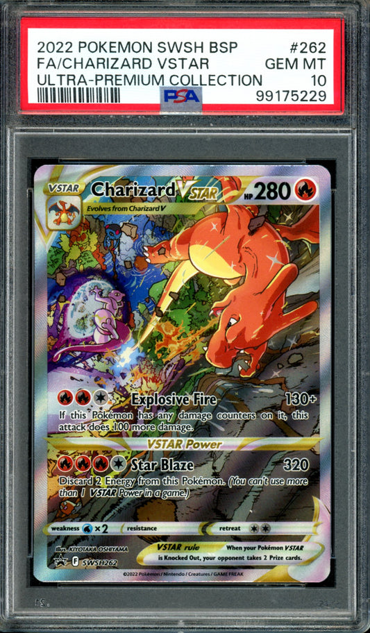 PSA 10 Charizard VSTAR (SWSH262) [Black Star Promo]