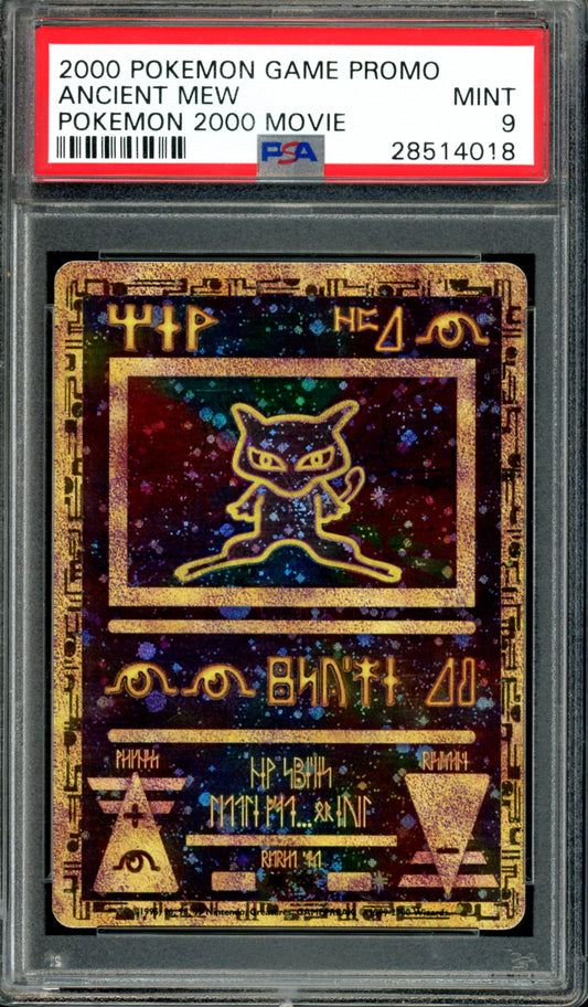 PSA 9 Ancient Mew (Pokemon 2000 Movie) [Black Star Promo]