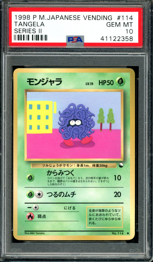 PSA 10 Tangela (114) [Japanese Vending Series]