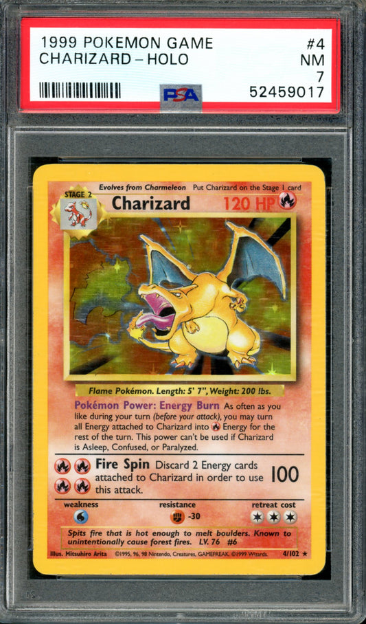 PSA 7 Charizard (4/102) [Base Set]