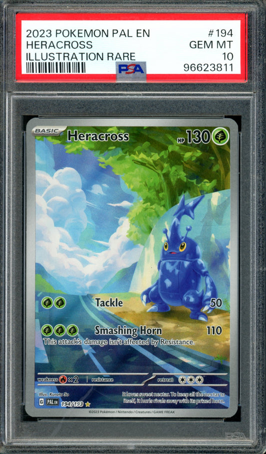 PSA 10 Heracross (194/193) [Paldea Evolved]