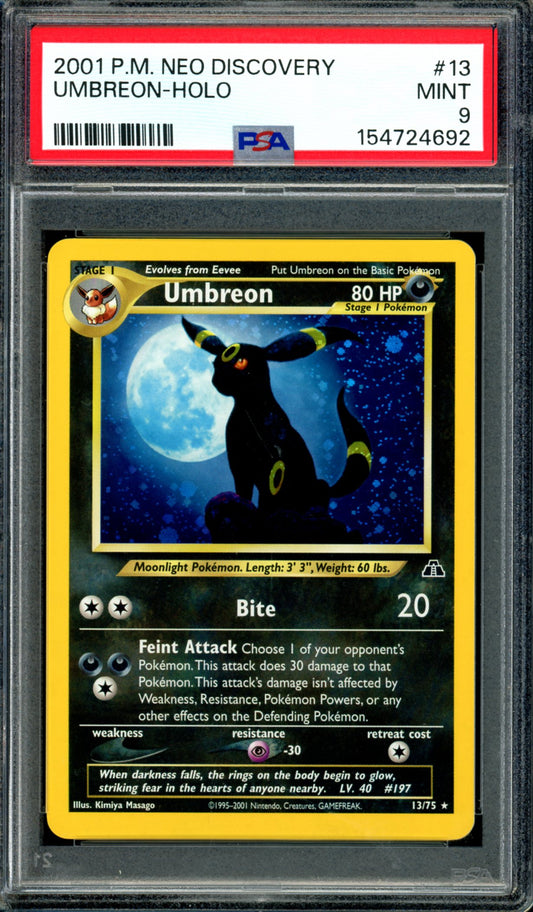 PSA 9 Umbreon (13/75) [Neo Discovery]