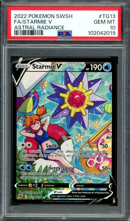 PSA 10 Starmie V (TG13/TG30) [Astral Radiance]