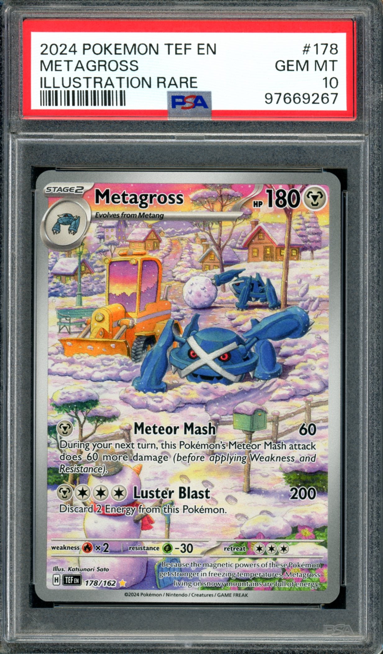 PSA 10 Metagross (178/162) [Temporal Forces]