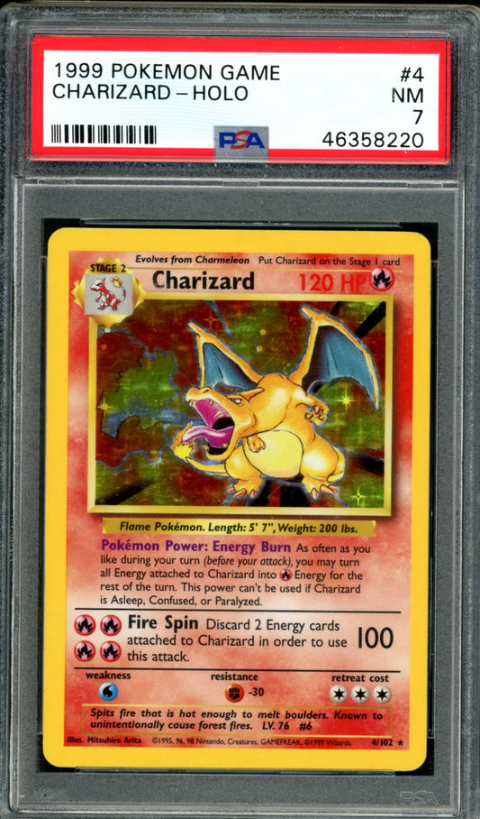 PSA 7 Charizard (4/102) [Base Set]