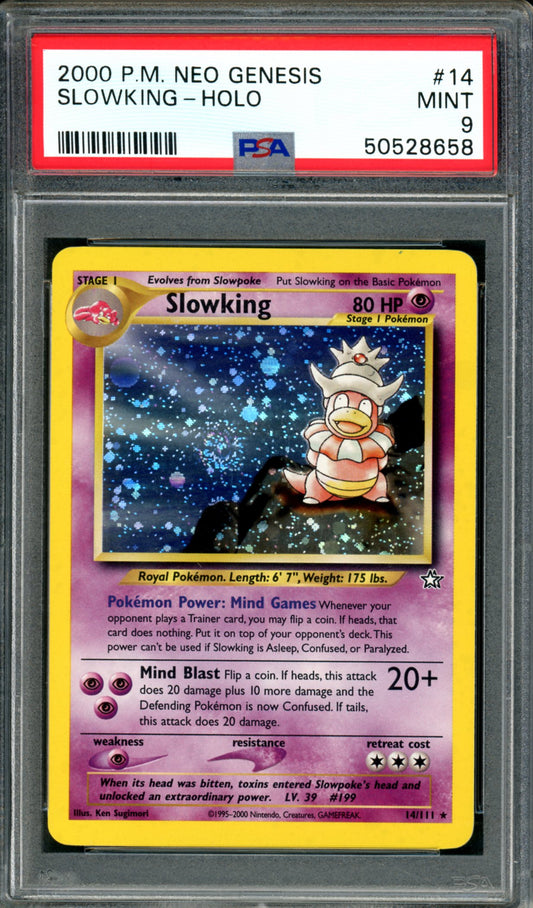 PSA 9 Slowking (14/111) [Neo Genesis]