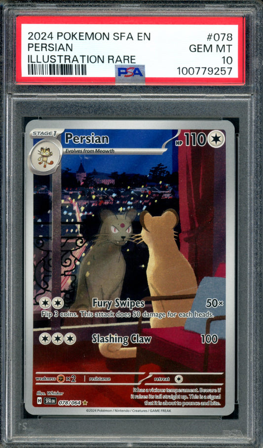 PSA 10 Persian (078/064) [Shrouded Fable]