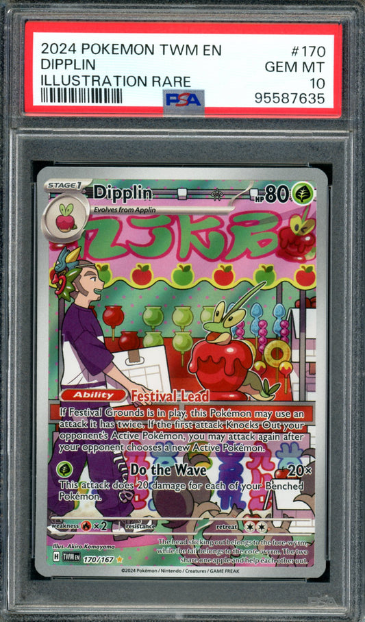 PSA 10 Dipplin (170/167) [Twilight Masquerade]