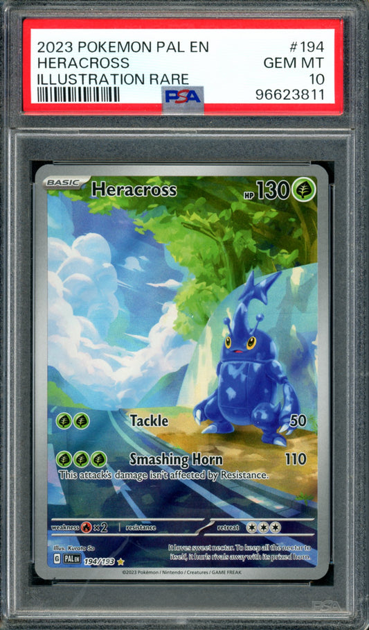 PSA 10 Heracross (194/193) [Paldea Evolved]