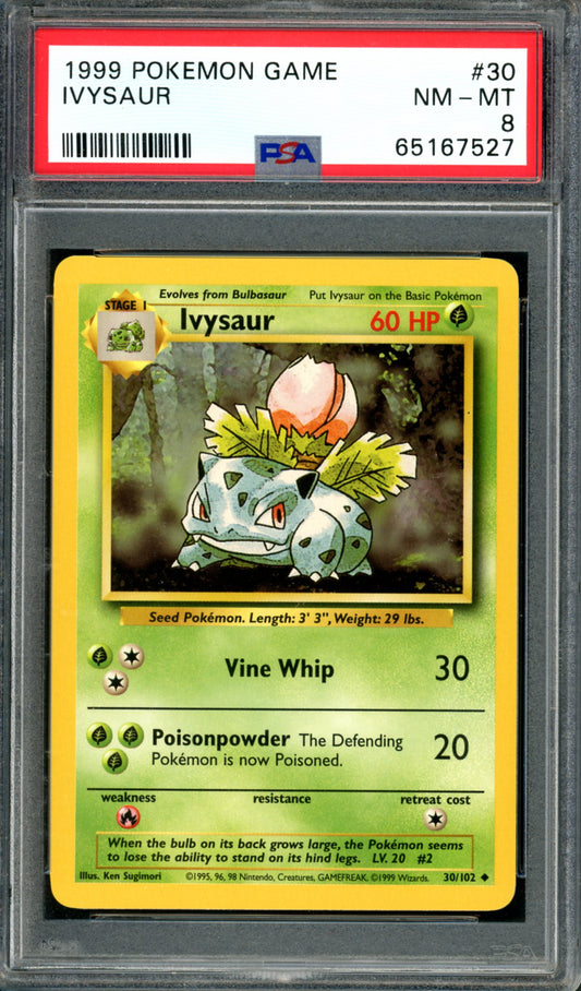 PSA 8 Ivysaur (30/102) [Base Set]