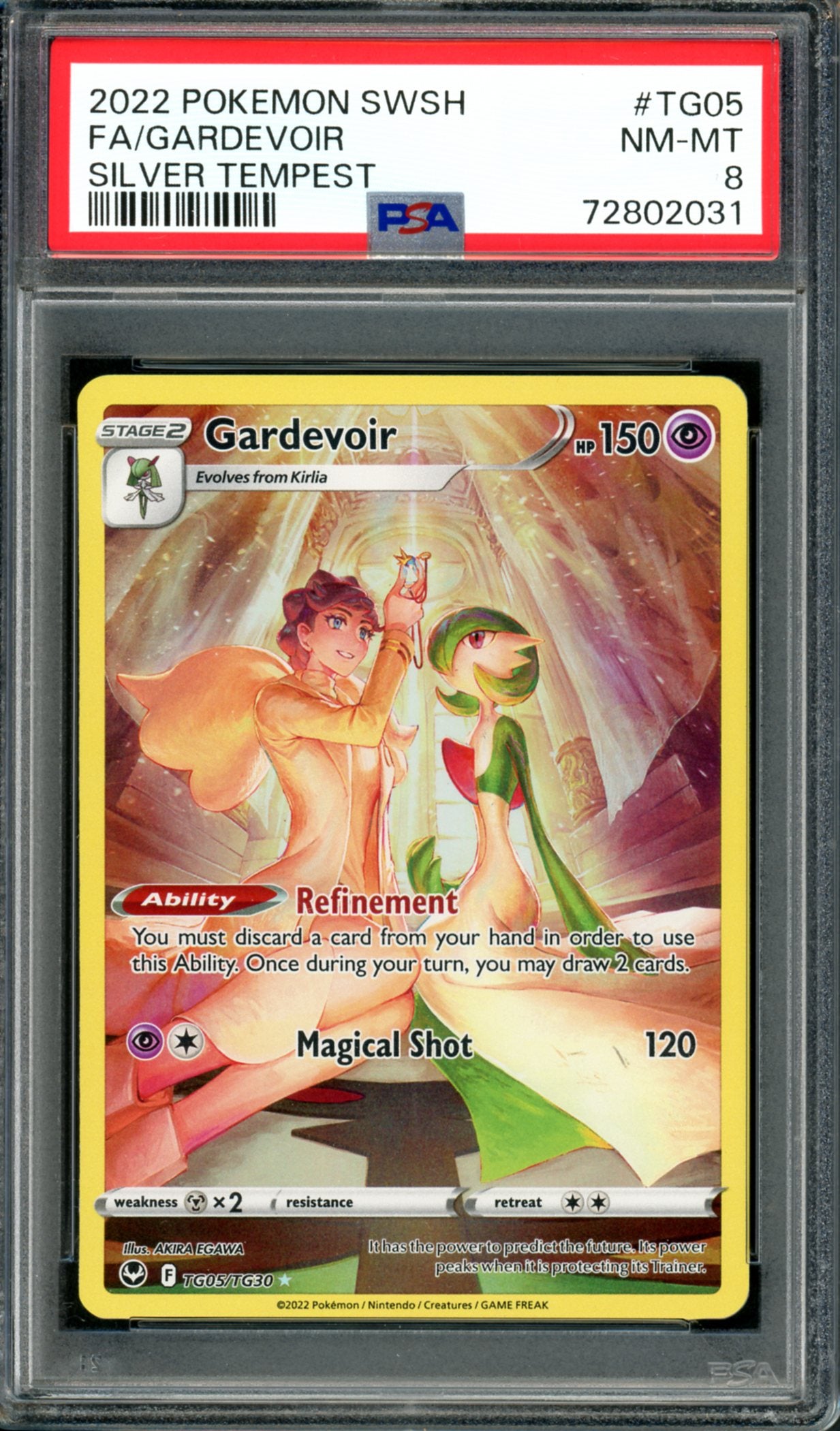 PSA 8 Gardevoir (TG05/TG30) [Silver Tempest]