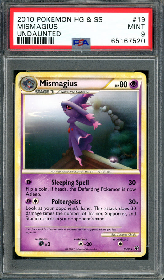 PSA 9 Masmagius (19/90) [Undaunted]