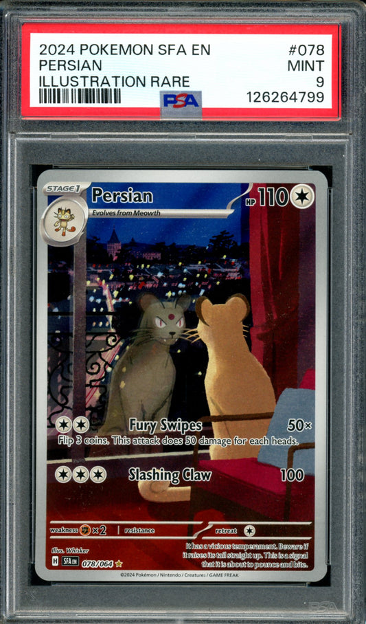 PSA 9 Persian (078/064) [Shrouded Fable]