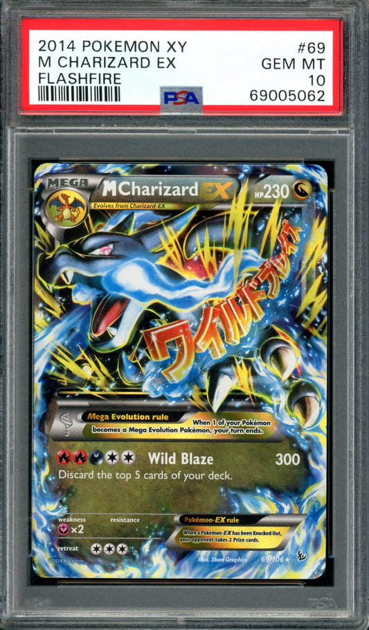 PSA 10 M Charizard EX (69/106) [Flashfire]