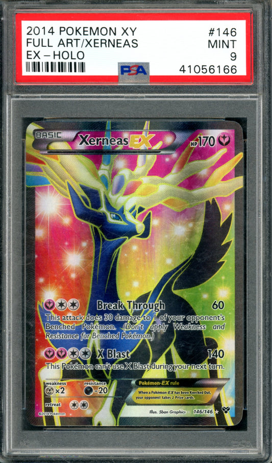 PSA 9 Xerneas EX (146/146) [XY Base Set]