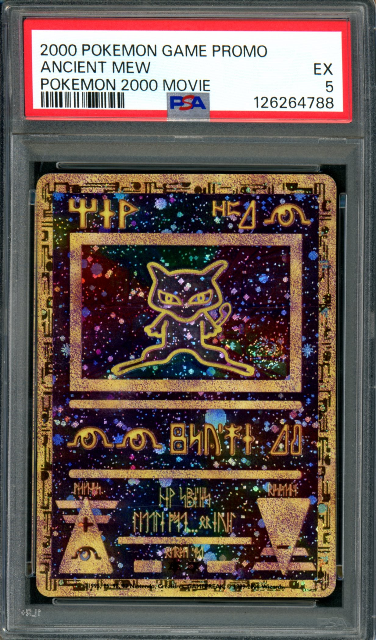 PSA 5 Ancient Mew (Pokemon 2000 Movie) [Black Star Promo]
