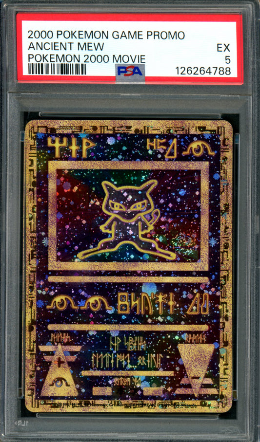 PSA 5 Ancient Mew (Pokemon 2000 Movie) [Black Star Promo]
