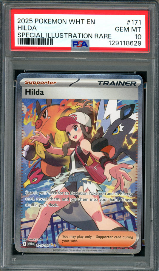 PSA 10 Hilda (171/086) [White Flare]