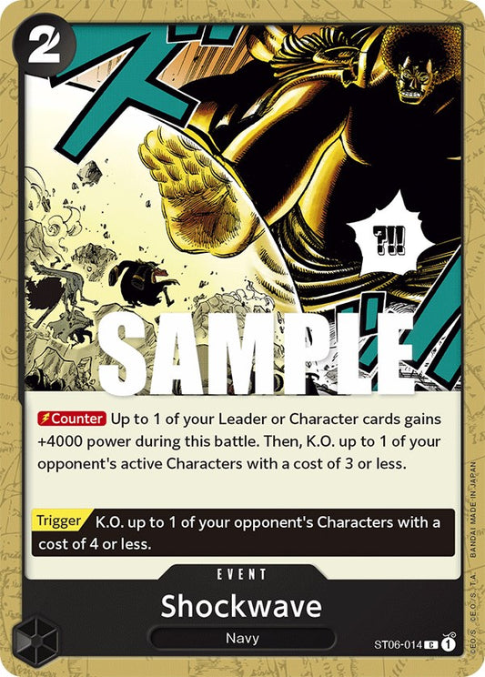 Shockwave (ST06-014) [Starter Deck 6: Absolute Justice]