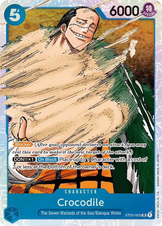 Crocodile (ST03-003) [Starter Deck 3: The Seven Warlords of The Sea]
