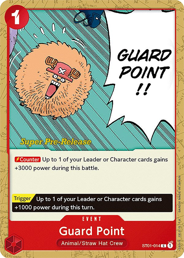 Guard Point (ST01-014) [Super Pre-Release Starter Deck 1: Straw Hat Crew]