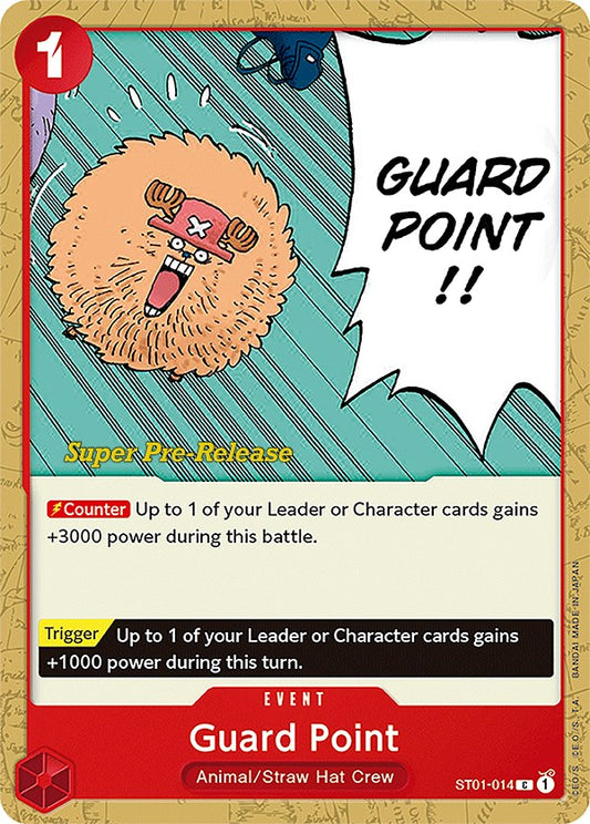 Guard Point (ST01-014) [Super Pre-Release Starter Deck 1: Straw Hat Crew]