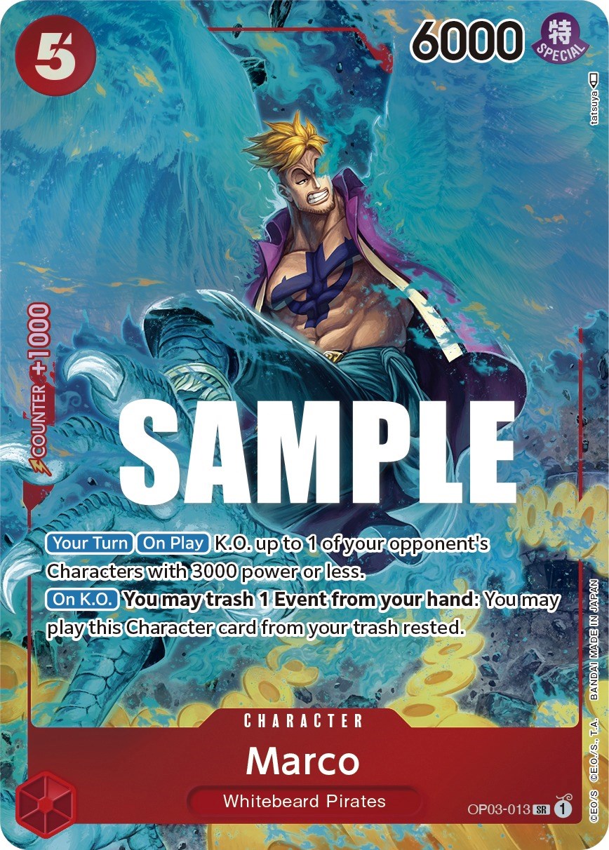 Marco (Alternate Art) (OP03-013) [Pillars of Strength]