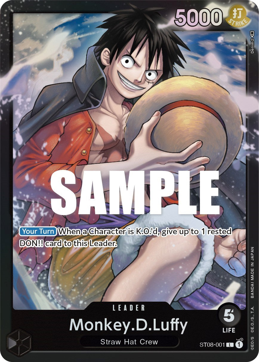 Monkey.D.Luffy (ST08-001) [Starter Deck 8: Monkey.D.Luffy]