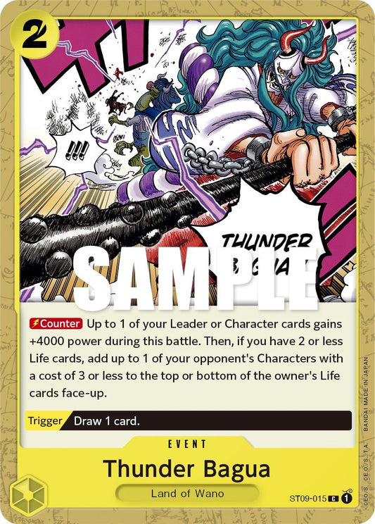 Thunder Bagua (ST09-015) [Starter Deck 9: Yamato]