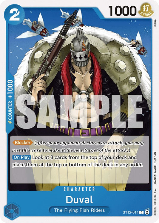 Duval (ST12-014) [Starter Deck 12: Zoro and Sanji]