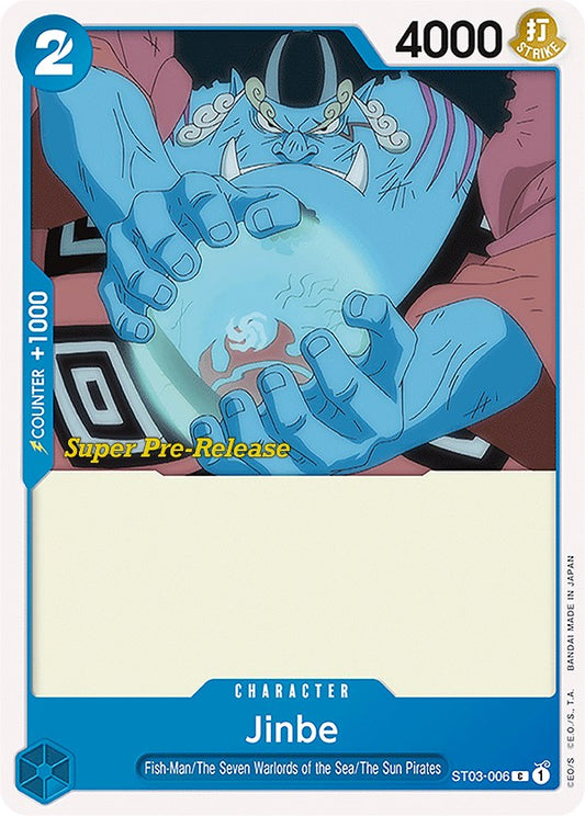 Jinbe (ST03-006) [Super Pre-Release Starter Deck 3: The Seven Warlords of the Sea]