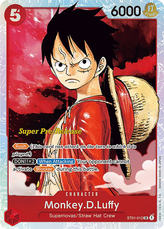 Monkey.D.Luffy (ST01-012) [Super Pre-Release Starter Deck 1: Straw Hat Crew]