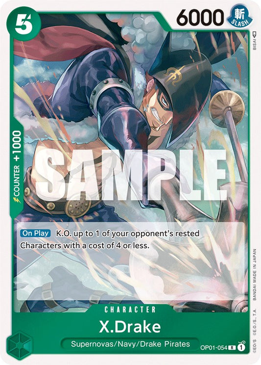 X.Drake (OP01-054) [Romance Dawn]