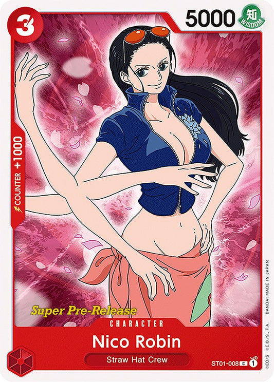 Nico Robin (ST01-008) [Super Pre-Release Starter Deck 1: Straw Hat Crew]