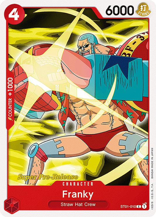 Franky (ST01-010) [Super Pre-Release Starter Deck 1: Straw Hat Crew]