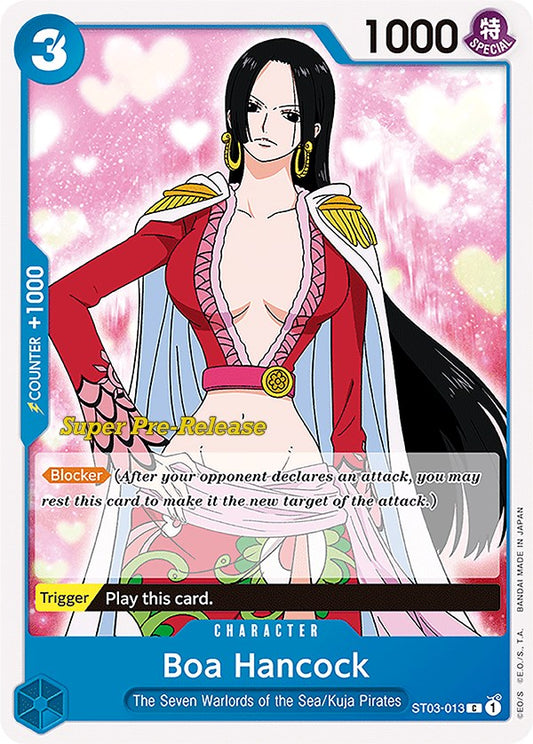 Boa Hancock (ST03-013) [Super Pre-Release Starter Deck 3: The Seven Warlords of the Sea]