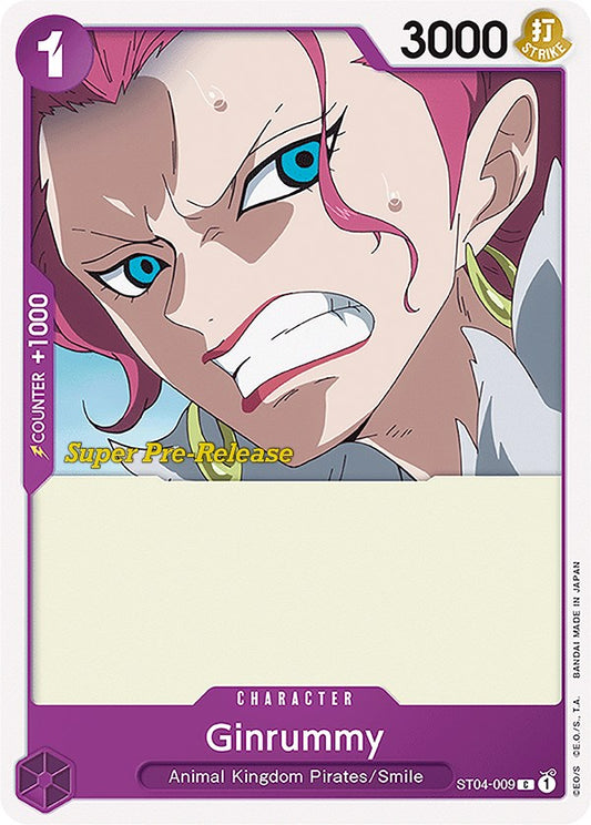 Ginrummy (ST04-009) [Super Pre-Release Starter Deck 4: Animal Kingdom Pirates]