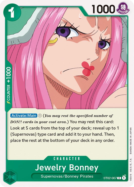 Jewelry Bonney (ST02-007) [Starter Deck 2: Worst Generation]