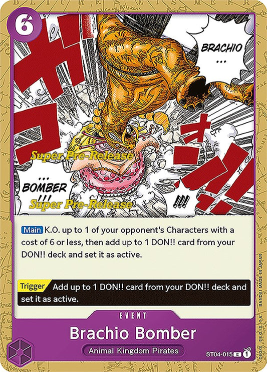 Brachio Bomber (ST04-015) [Super Pre-Release Starter Deck 4: Animal Kingdom Pirates]
