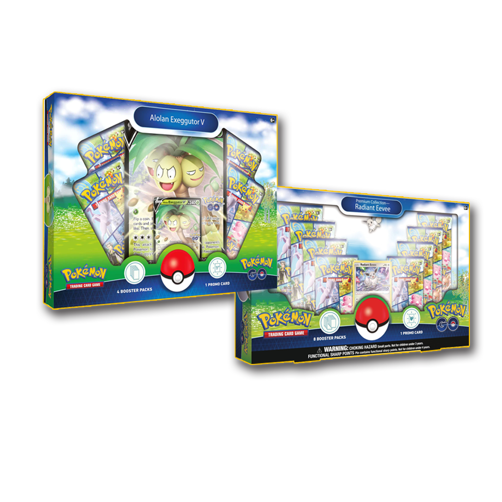 Pokemon GO - Alolan Exeggutor V & Radiant Eevee Collection