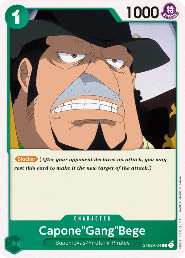 Capone"Gang"Bege (ST02-004) [Starter Deck 2: Worst Generation]