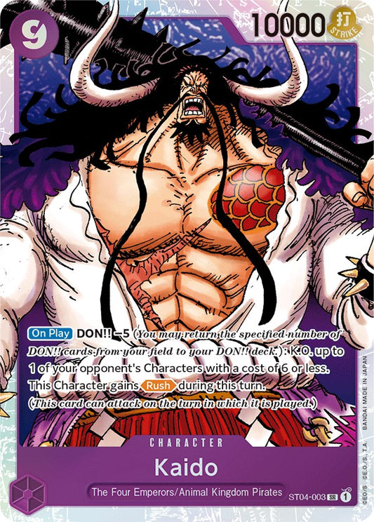 Kaido (ST04-003) [Starter Deck 4: Animal Kingdom Pirates]