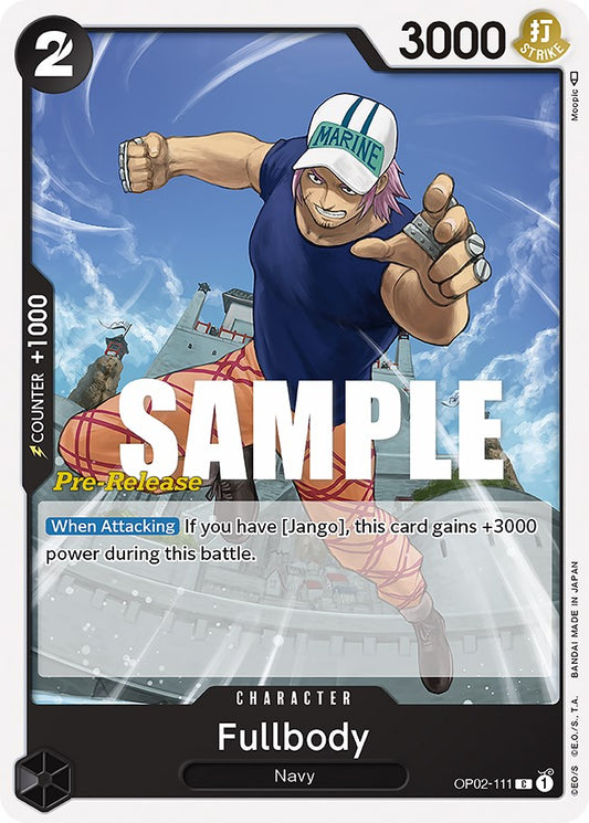 Fullbody (OP02-111) [Paramount War Pre-Release Cards]