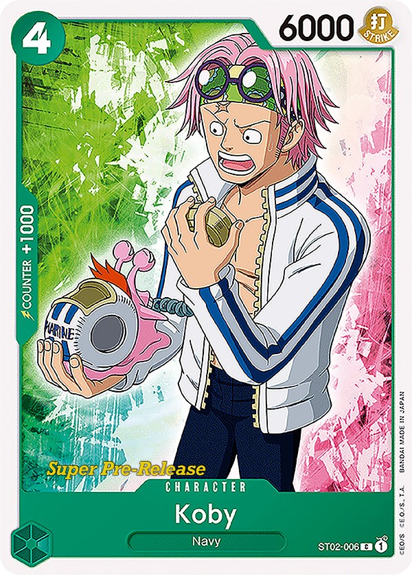 Koby (ST02-006) [Super Pre-Release Starter Deck 2: Worst Generation]