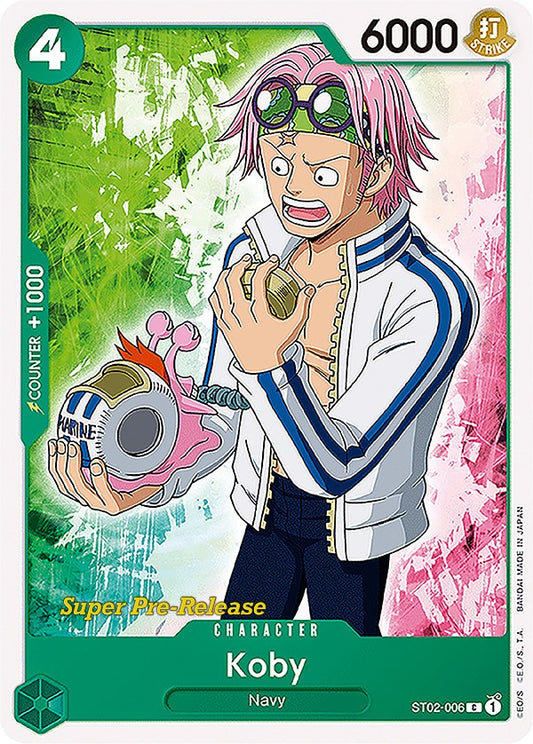 Koby (ST02-006) [Super Pre-Release Starter Deck 2: Worst Generation]