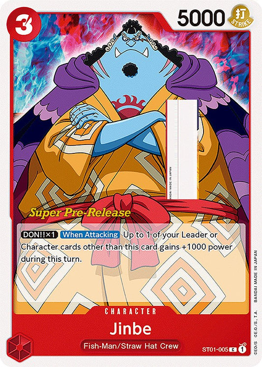 Jinbe (ST01-005) [Super Pre-Release Starter Deck 1: Straw Hat Crew]