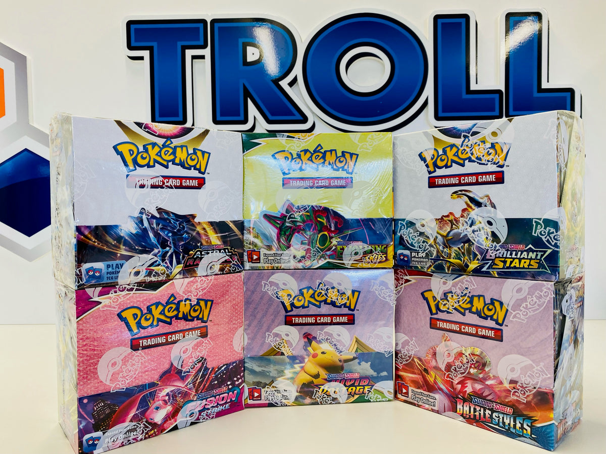 Sword & Shield: Mixed Booster Box Case